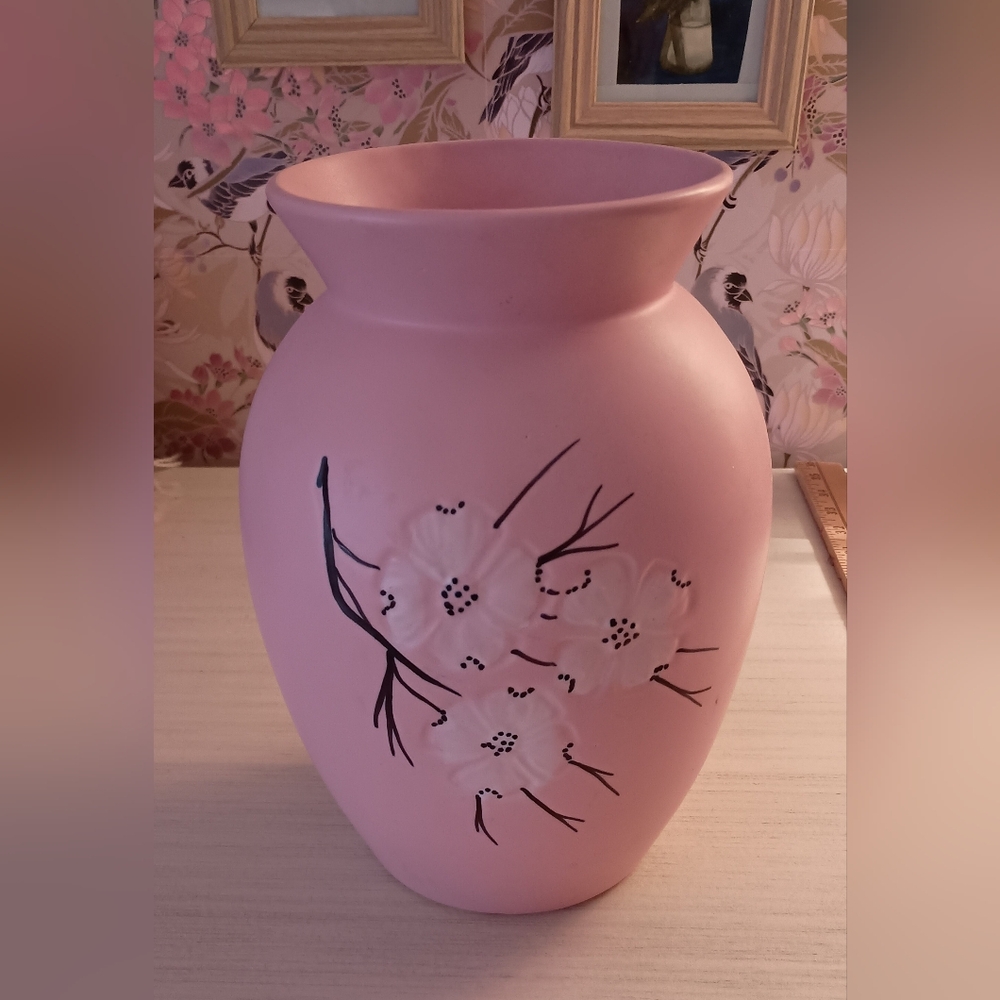 Last Call! Vintage Dogwood Pink McCoy Vase